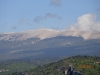 Le Mont Ventoux enneigé