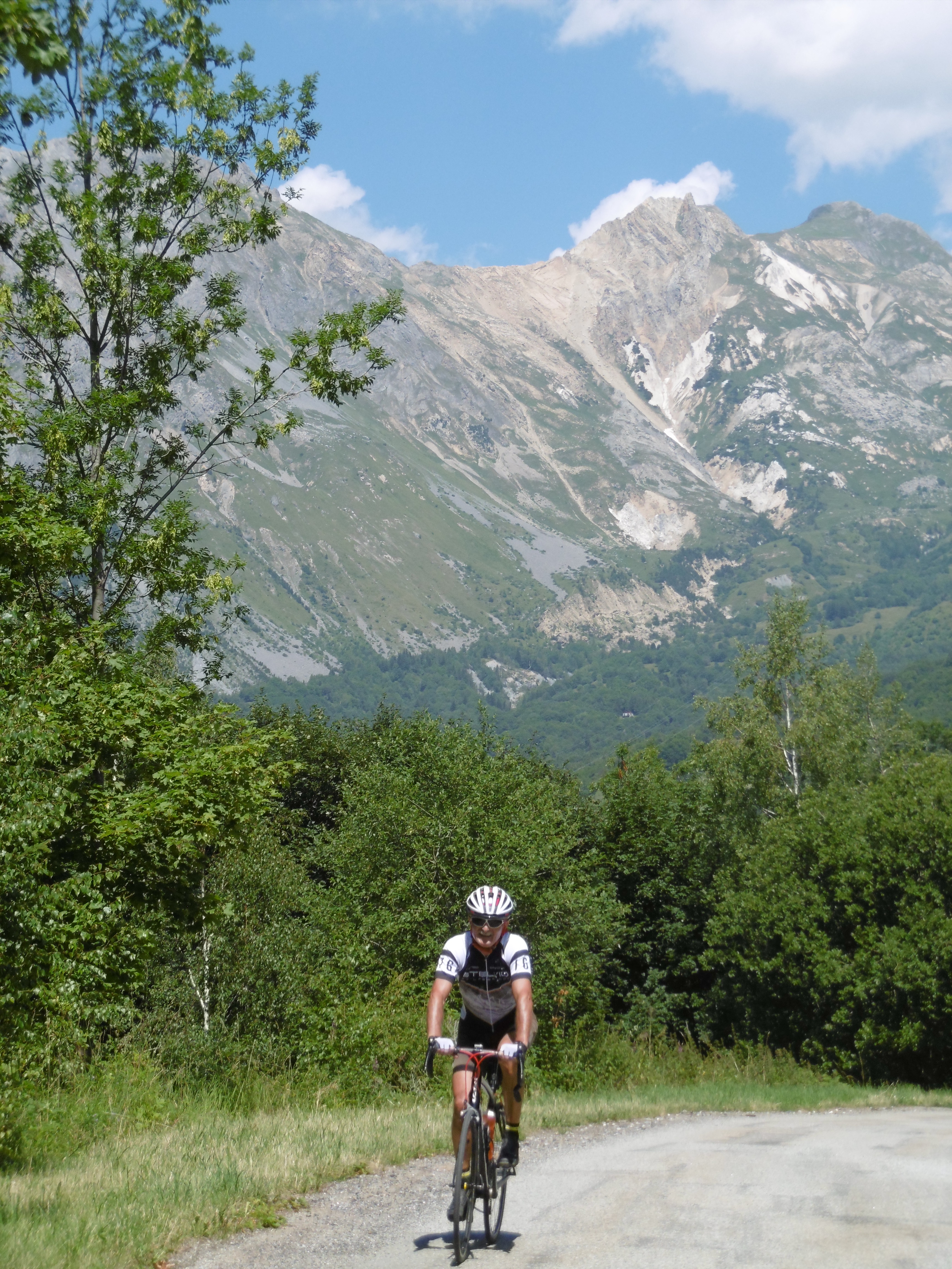 Bernard delphin au col de Bon Plan