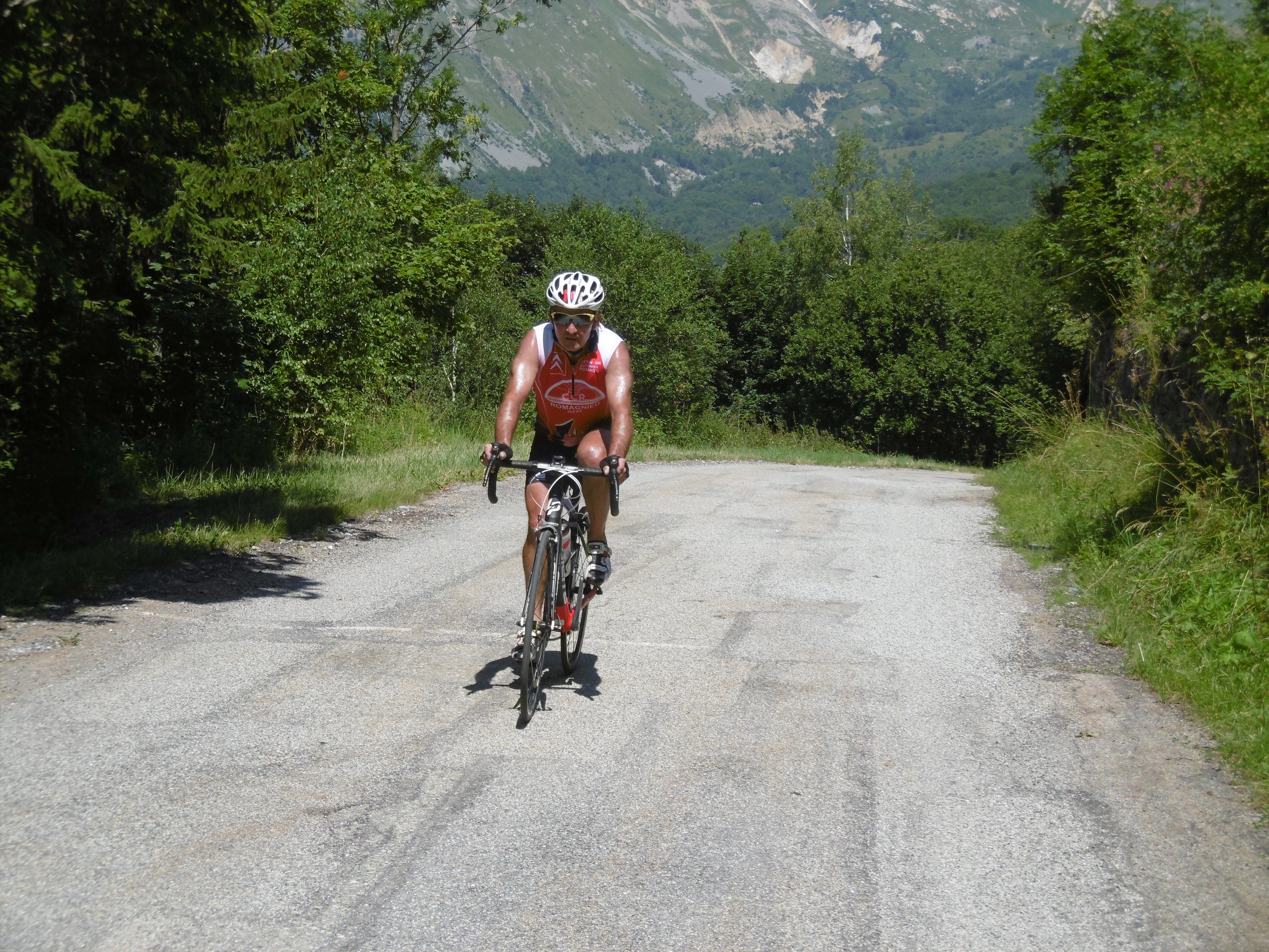 Christophe au col de Bon Plan